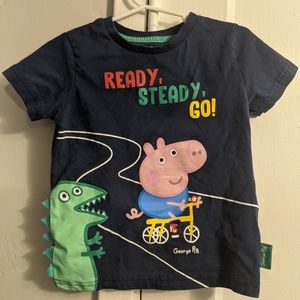 George Pig , Peppa Pig Licensed Toddler Boys' t-shirt